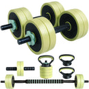 【先着100名様限定!25%OFFクーポン】ダンベル 可変式 セット 5kg 10kg 15kg 20kg 2個セット バーベル 可変式ダンベル プレートセット プレート式 筋トレ 家トレ 健康 簡単重量変更 全身トレーニング 3色 PYKES PEAK パイクスピーク 送料弊社負担 - PYKES PEAK