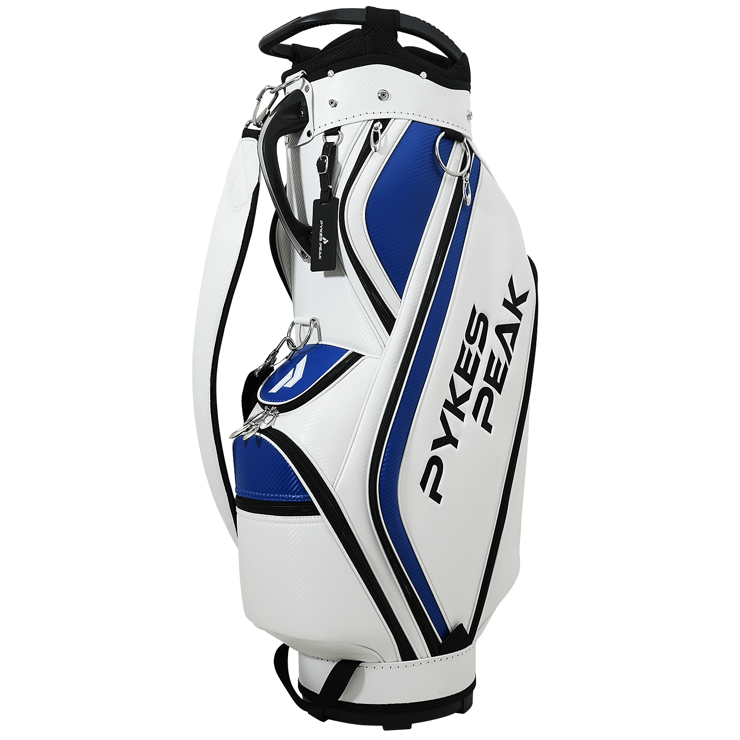 【先着100名様限定 超早割実施中!】【【予約商品発送まで1〜2ヶ月かかります】ゴルフキャディバッグ PU 超軽量 GBG-101 - PYKES PEAK