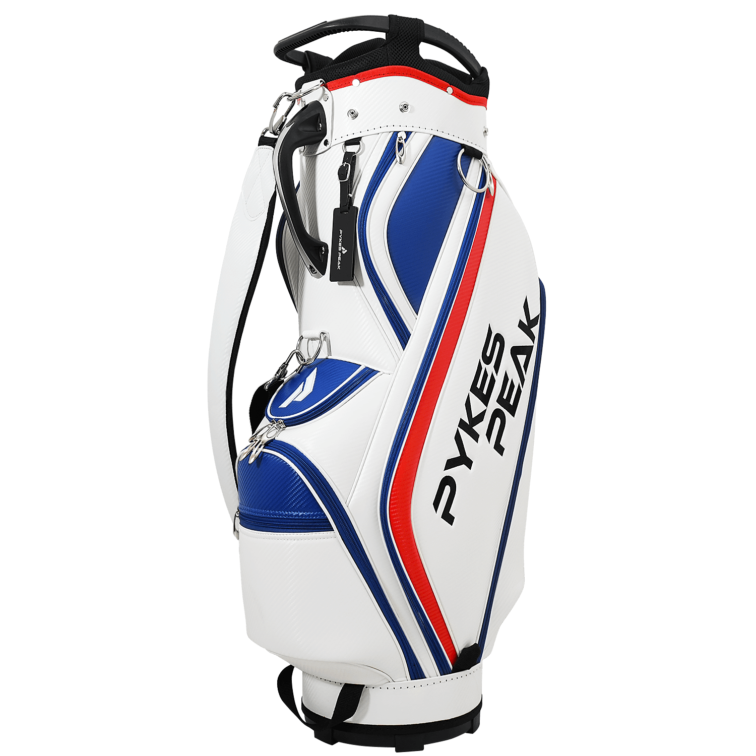 【先着100名様限定 超早割実施中!】【【予約商品発送まで1〜2ヶ月かかります】ゴルフキャディバッグ PU 超軽量 GBG-101 - PYKES PEAK