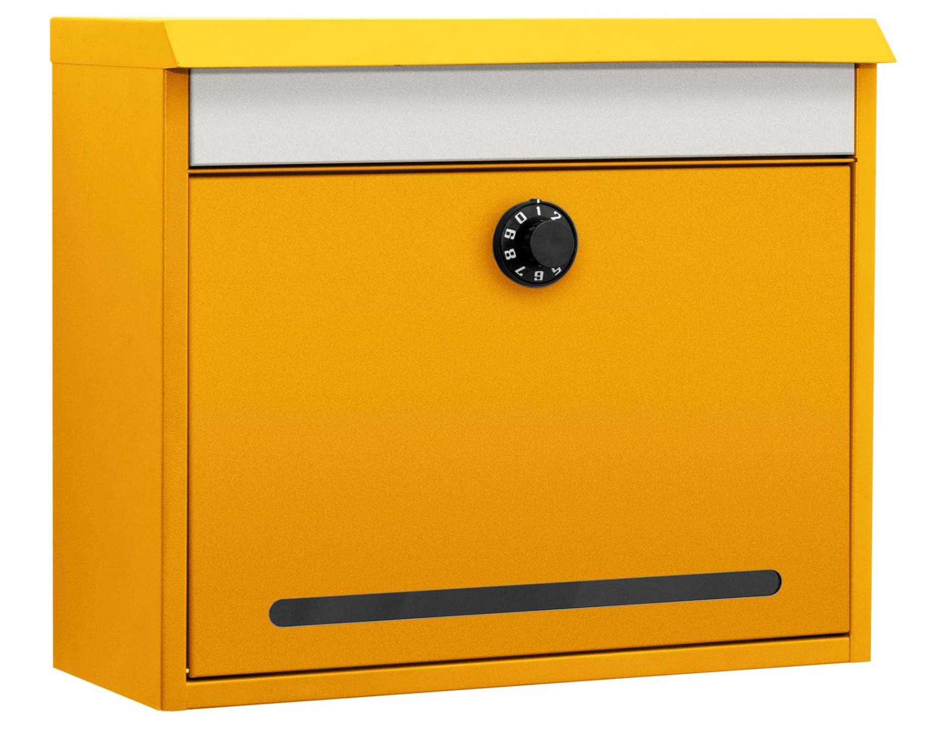 PYKES PEAK ポスト 壁掛け 郵便ポスト 郵便受け ダイヤル式 A4サイズ レターパック対応 おしゃれ 大型 縦型