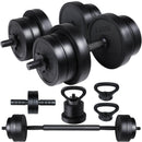 【先着100名様限定!25%OFFクーポン】ダンベル 可変式 セット 5kg 10kg 15kg 20kg 2個セット バーベル 可変式ダンベル プレートセット プレート式 筋トレ 家トレ 健康 簡単重量変更 全身トレーニング 3色 PYKES PEAK パイクスピーク 送料弊社負担 - PYKES PEAK