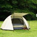 ソロドームテント 1人用 (5色 スチールポール付/ポールなし) SOLO DOME 11月上旬入荷次第発送 - PYKES PEAK