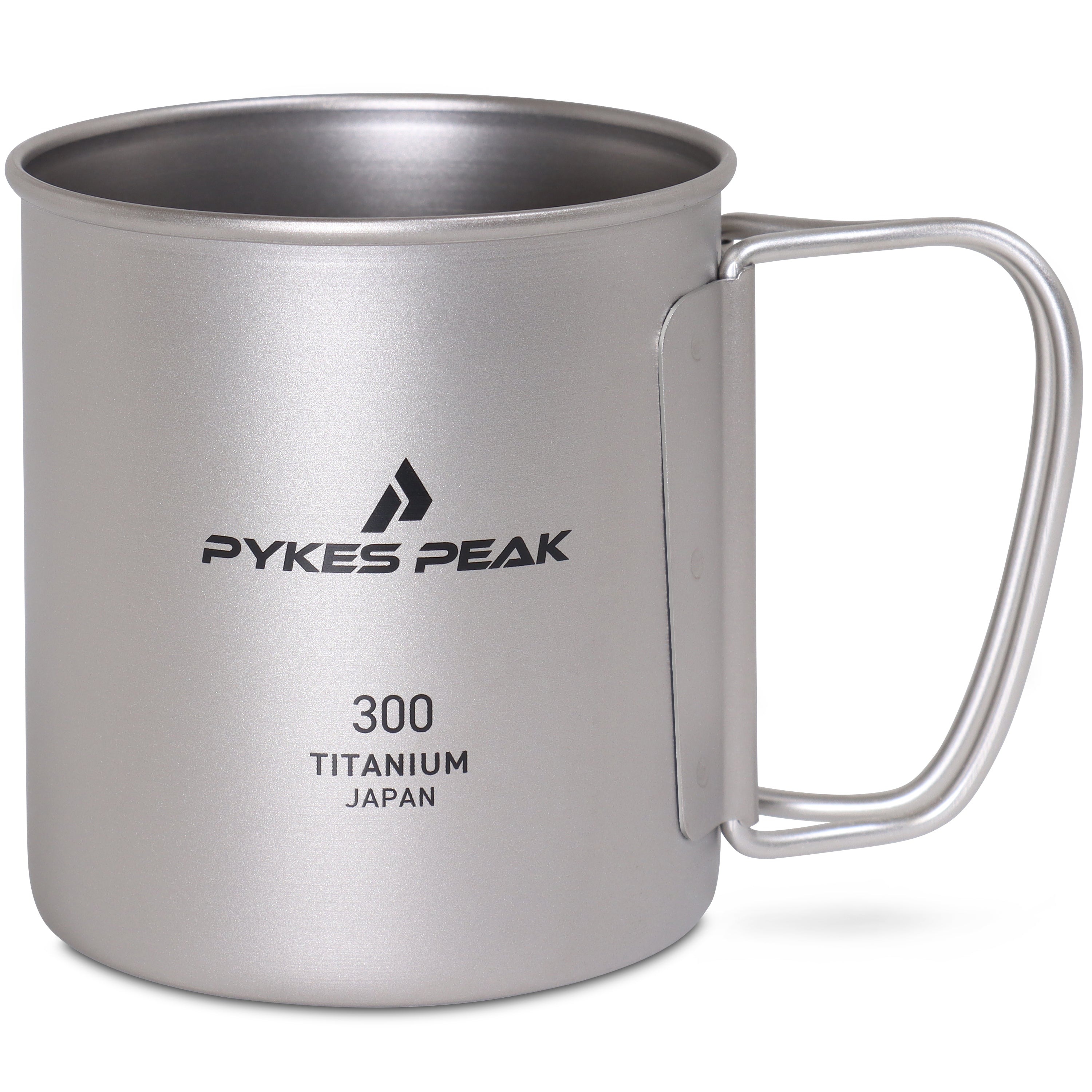 PYKES PEAK(パイクスピーク) チタンマグ 日本製 MADE IN JAPAN 燕三条産 直火で使える チタン マグカップ キャンプ アウトドア 直火にも使える燕三条産チタンマグ極