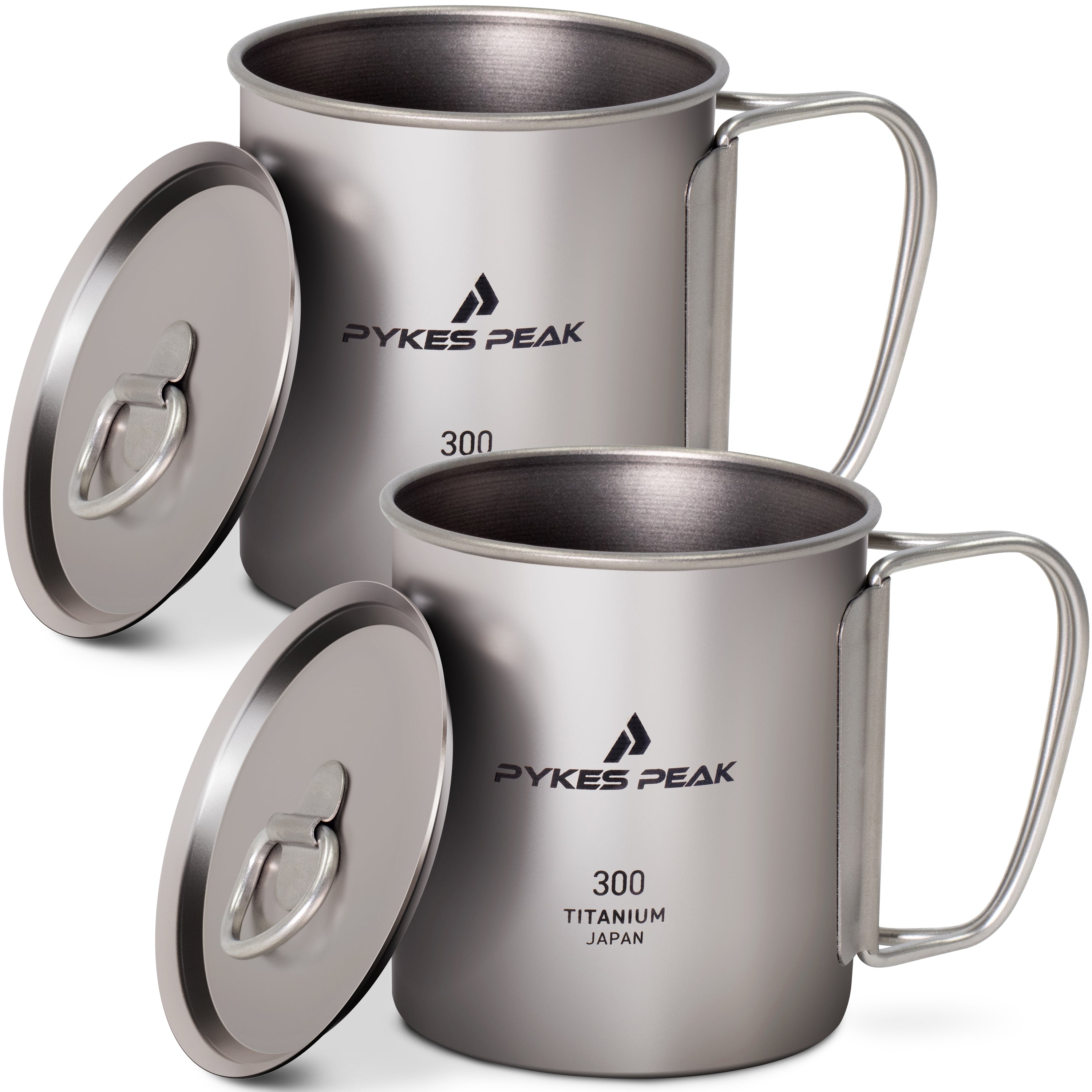 PYKES PEAK(パイクスピーク) チタンマグ 日本製 MADE IN JAPAN 燕三条産 直火で使える チタン マグカップ キャンプ アウトドア 直火にも使える燕三条産チタンマグ極