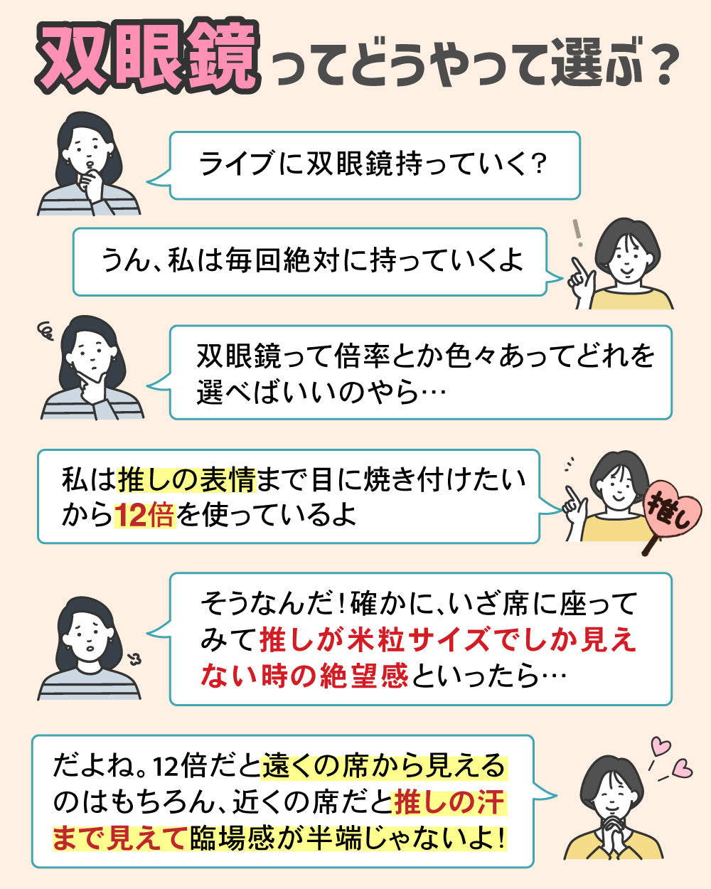 PYKES PEAK (パイクスピーク) 双眼鏡 ライブ用 12倍 軽量 260g コンパクト 高倍率 コンサート スポーツ観戦 アウトドア