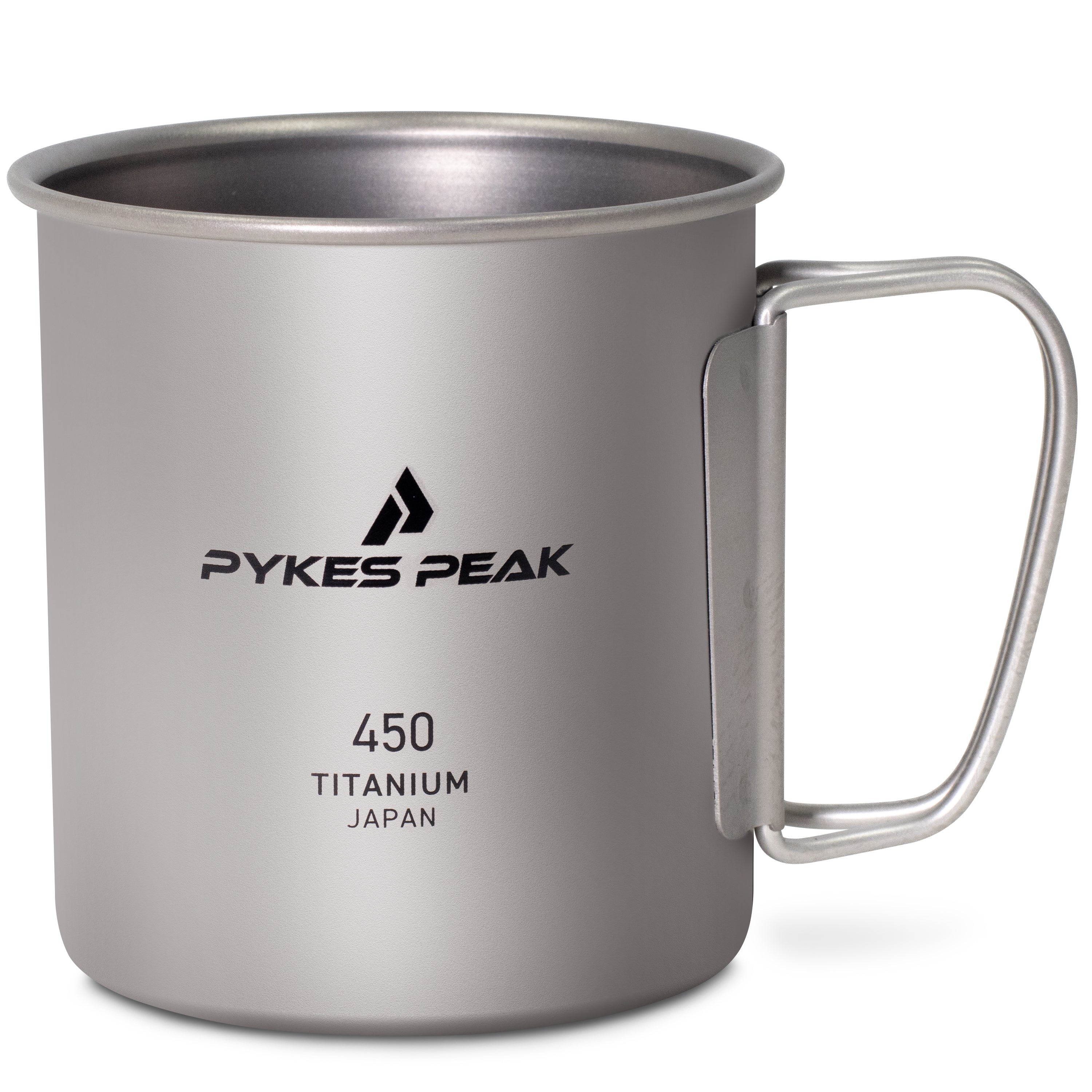 PYKES PEAK(パイクスピーク) チタンマグ 日本製 MADE IN JAPAN 燕三条産 直火で使える チタン マグカップ キャンプ アウトドア 直火にも使える燕三条産チタンマグ極