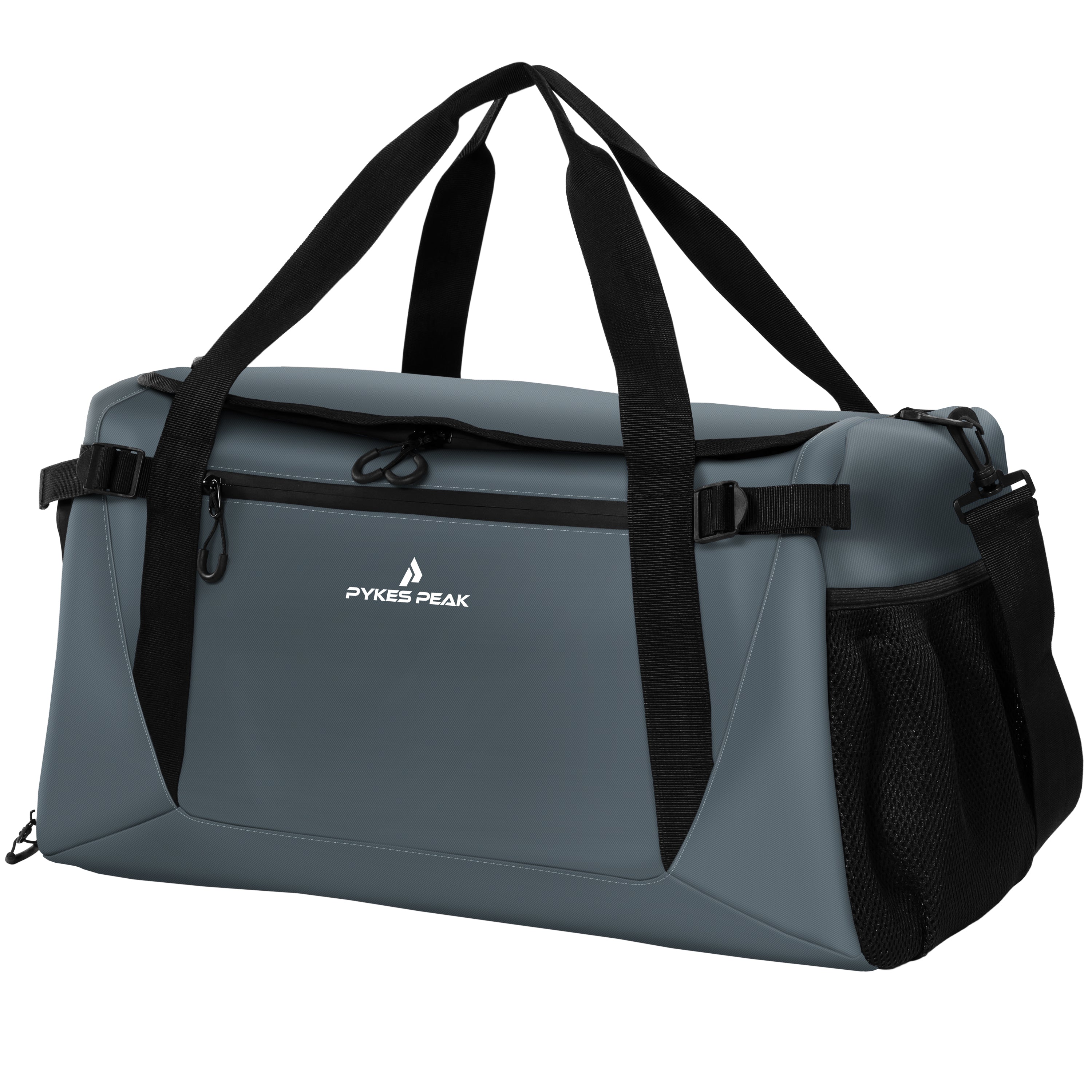 PYKES PEAK(パイクスピーク) ボストンバッグ ゴルフバッグ 大容量 30L 45L シューズインポケット 【大きさ選べる2サイズ 6カラー】 ダッフルバッグ スポーツバッグ 旅行バッグ ジムバッグ