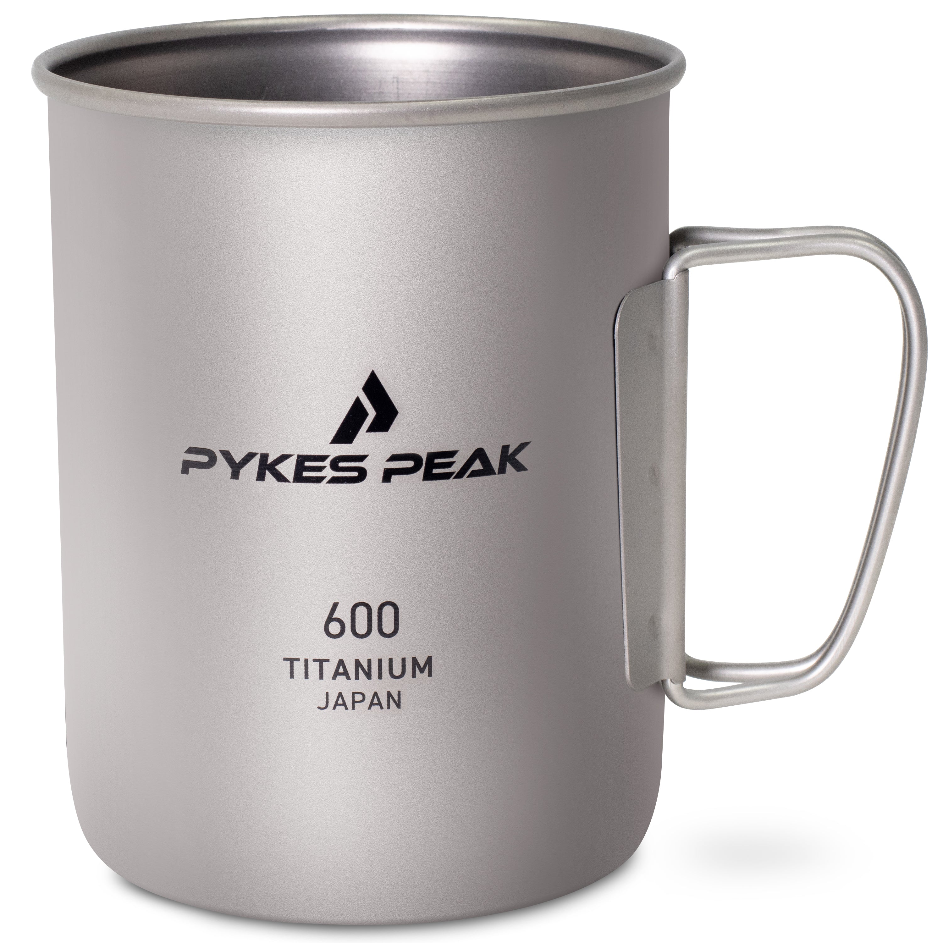 PYKES PEAK(パイクスピーク) チタンマグ 日本製 MADE IN JAPAN 燕三条産 直火で使える チタン マグカップ キャンプ アウトドア 直火にも使える燕三条産チタンマグ極