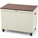 【12/20から値上げ直前セール!35%OFF!!先着10名様ワイヤーロック無料!】ベンチ型宅配ボックス「クルミ(ブラック&ベージュ) - PYKES PEAK