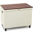 【12/20から値上げ直前セール!35%OFF!!先着10名様ワイヤーロック無料!】ベンチ型宅配ボックス「クルミ(ブラック&ベージュ) - PYKES PEAK