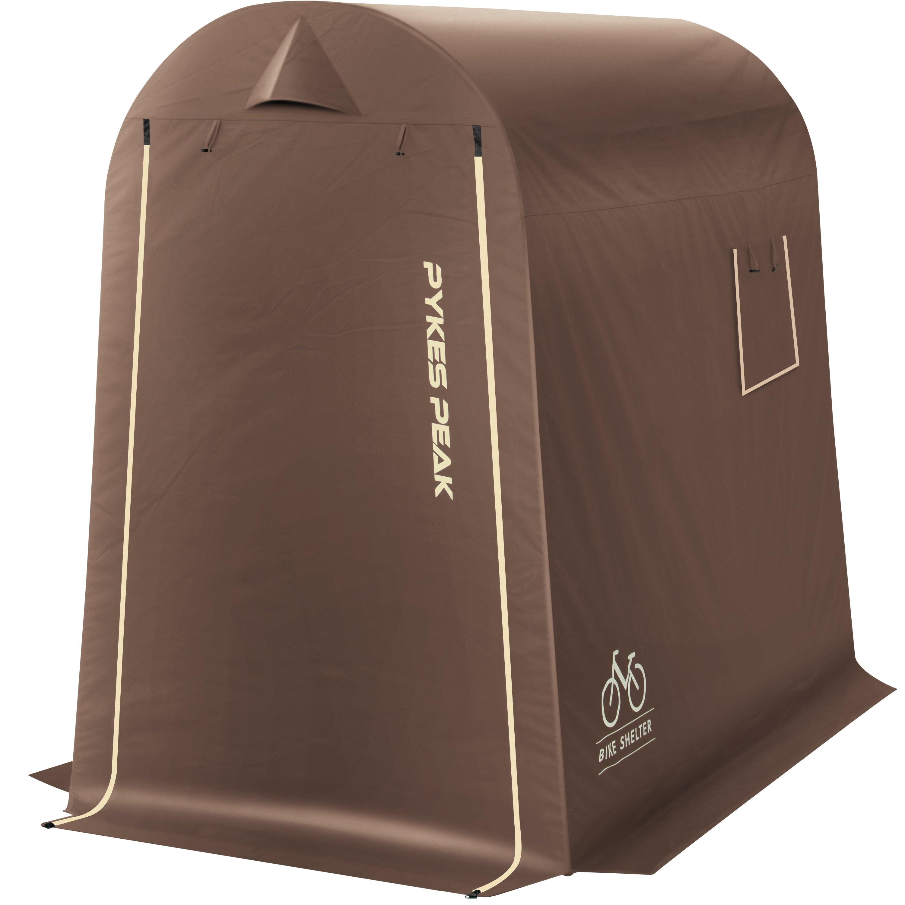 PYKES PEAK (パイクスピーク) サイクルハウス 【ノーマル:予約商品】5月下旬入荷次第発送 2サイズ 3カラー 1台用〜3台用 自転車置き場 バイクガレージ 耐水圧2000mm UPF50 工具不要 バイクシェルター (奥行220㎝ 幅175㎝ 高さ170㎝ サイズ 2-3台収納) - PYKES PEAK