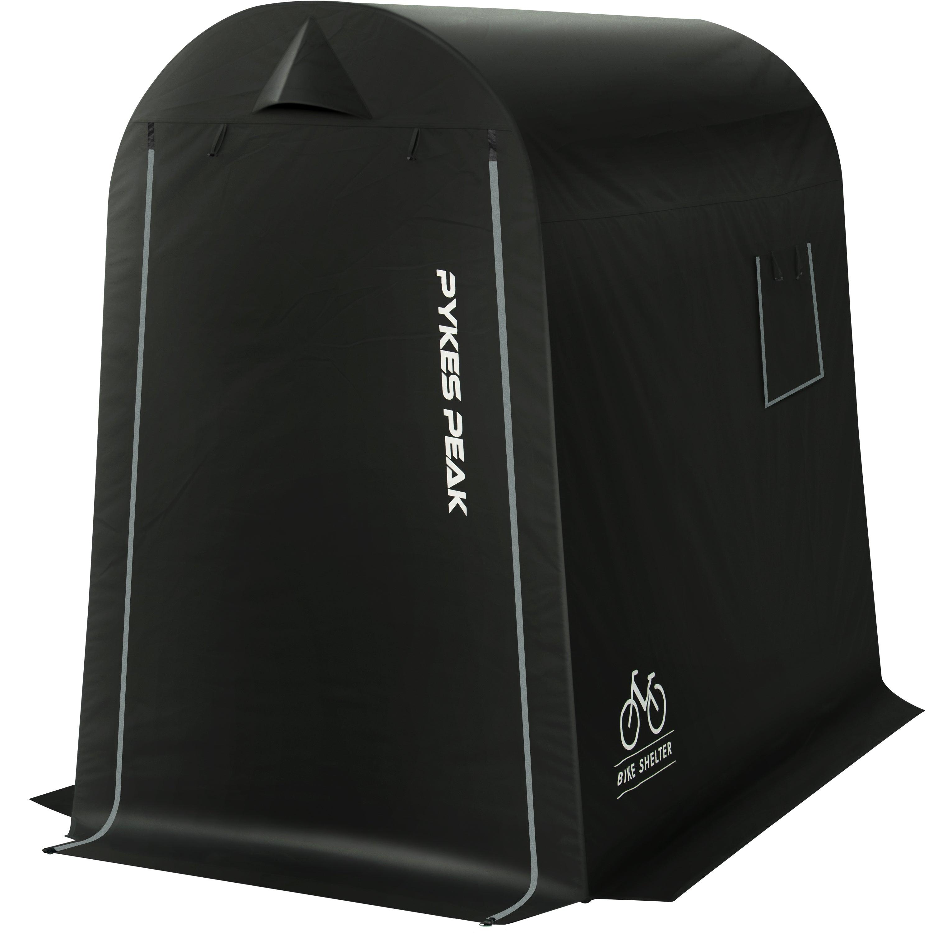 PYKES PEAK (パイクスピーク) サイクルハウス 【ノーマル:予約商品】5月下旬入荷次第発送 2サイズ 3カラー 1台用〜3台用 自転車置き場 バイクガレージ 耐水圧2000mm UPF50 工具不要 バイクシェルター (奥行220㎝ 幅175㎝ 高さ170㎝ サイズ 2-3台収納) - PYKES PEAK