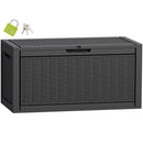 収納ボックス 屋外 庭 コンテナ 118L 340L大容量 大型 特大 宅配ボックス ゴミ収集庫 ゴミ収集ボックス ふた付 蓋付 物置 PYKES PEAK