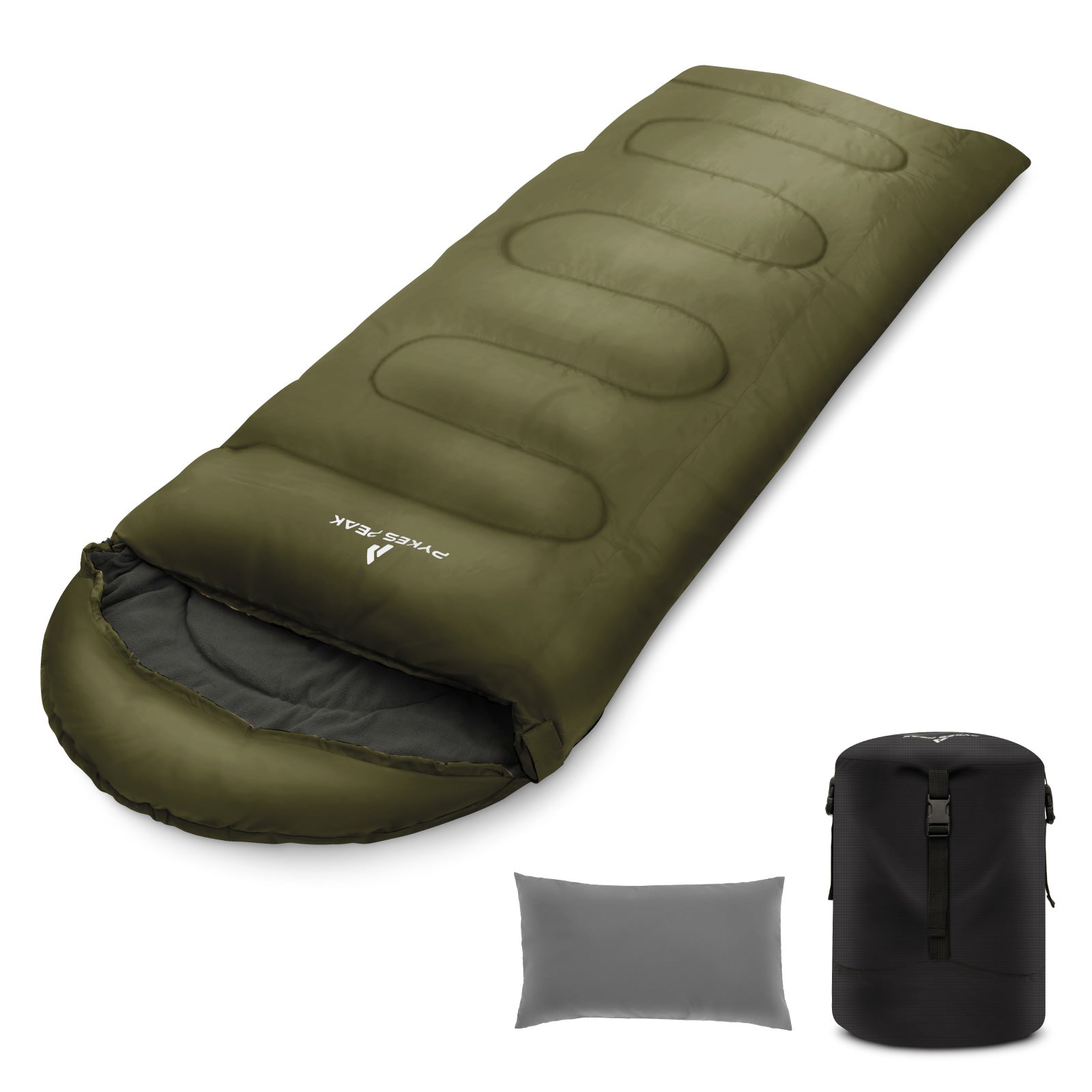 PYKES PEAK スリーピングマット オリーブ/ブラック　4個セット　美品 PYKES PEAK（パイクスピーク）公式｜全商品一覧