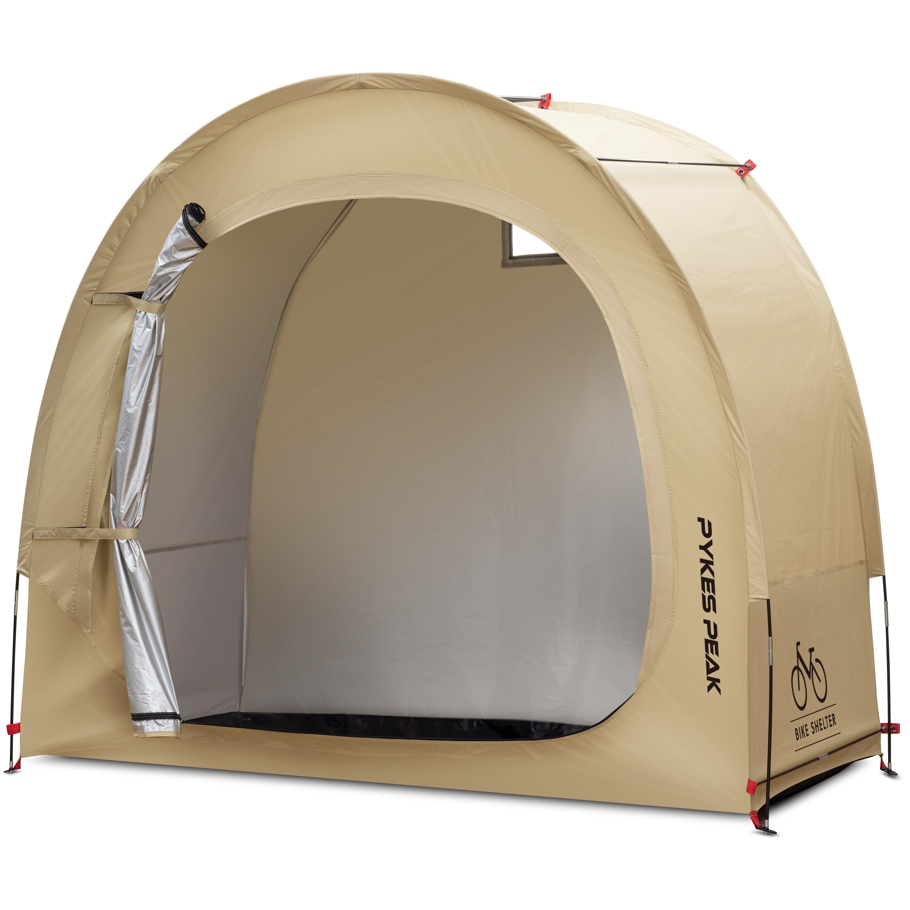 PYKES PEAK ( パイクスピーク ) サイクルハウス 自転車置き場 自転車 テント 屋外 収納 カンタン組立 2台用 29インチの自転車が入る アーチ(ARCI)