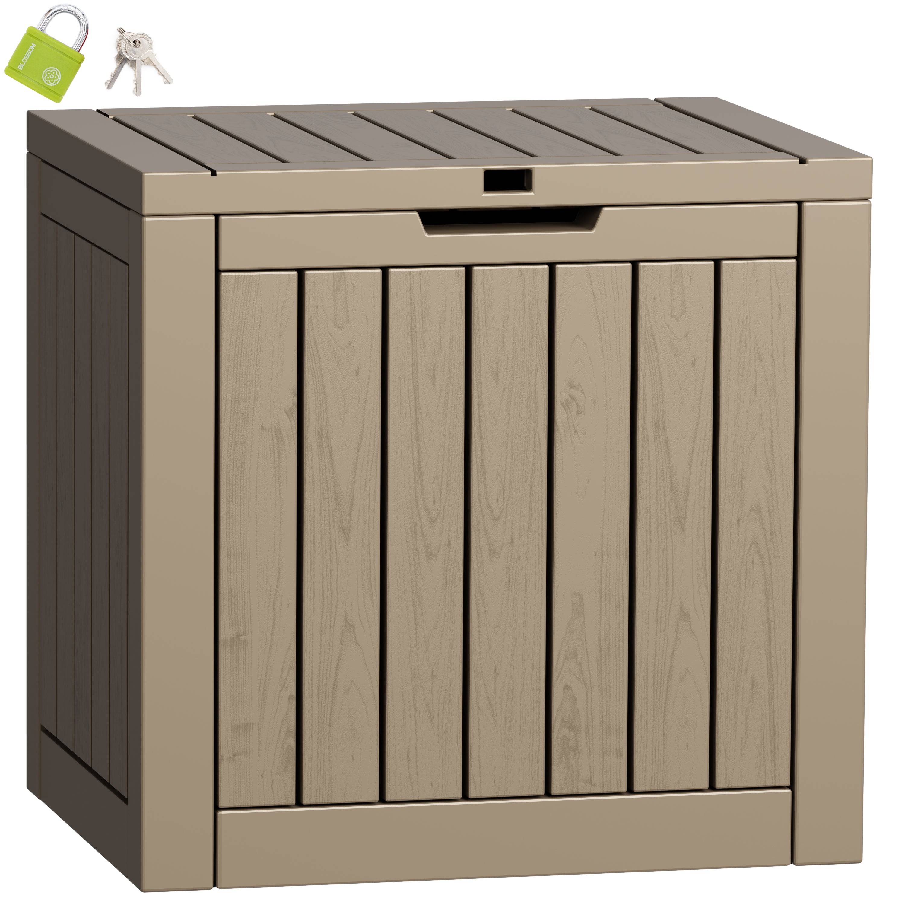 収納ボックス 屋外 庭 コンテナ 118L 340L大容量 大型 特大 宅配ボックス ゴミ収集庫 ゴミ収集ボックス ふた付 蓋付 物置 PYKES PEAK