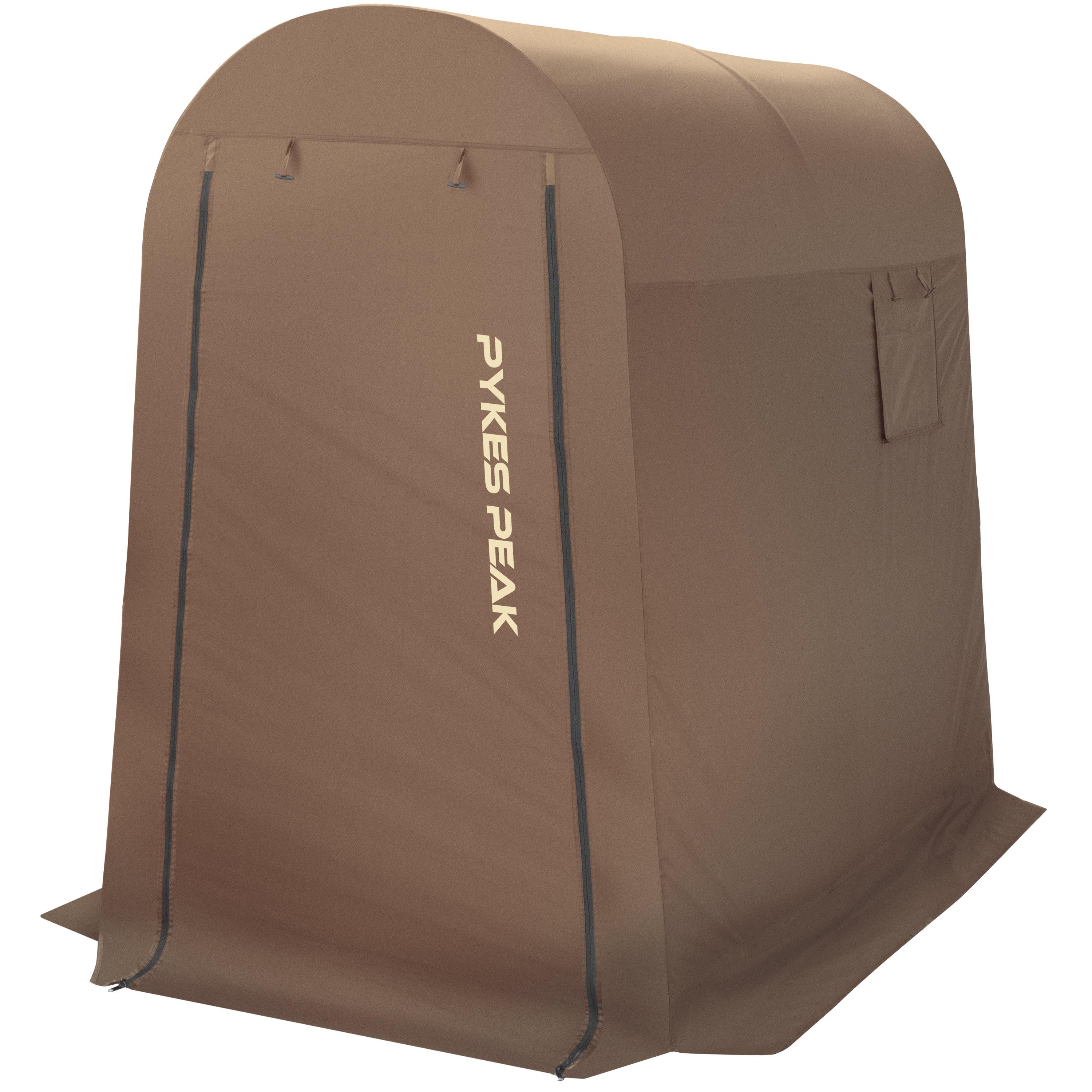 PYKES PEAK (パイクスピーク) サイクルハウス 【ノーマル:予約商品】5月下旬入荷次第発送 2サイズ 3カラー 1台用〜3台用 自転車置き場 バイクガレージ 耐水圧2000mm UPF50 工具不要 バイクシェルター (奥行220㎝ 幅175㎝ 高さ170㎝ サイズ 2-3台収納) - PYKES PEAK