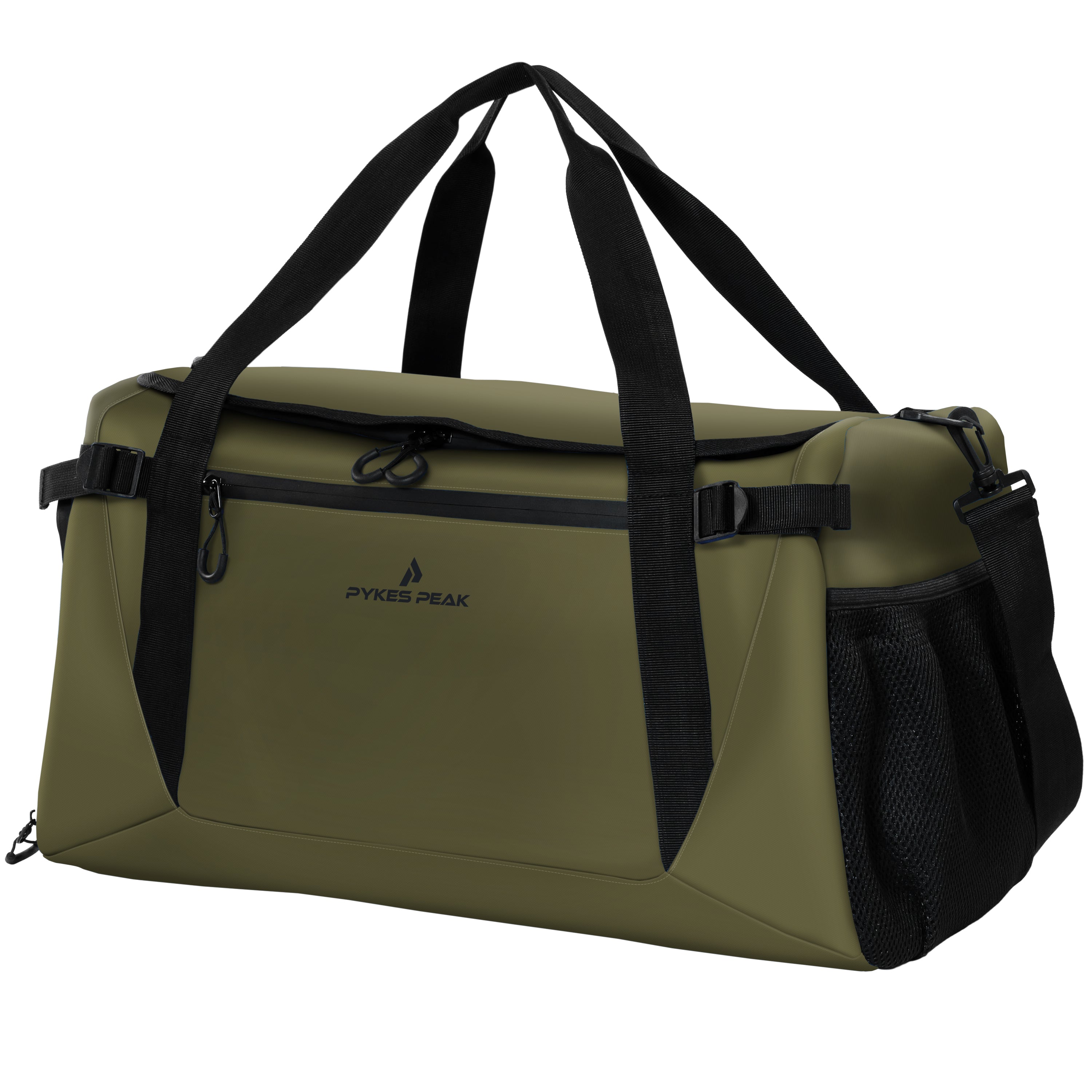 PYKES PEAK(パイクスピーク) ボストンバッグ ゴルフバッグ 大容量 30L 45L シューズインポケット 【大きさ選べる2サイズ 6カラー】 ダッフルバッグ スポーツバッグ 旅行バッグ ジムバッグ