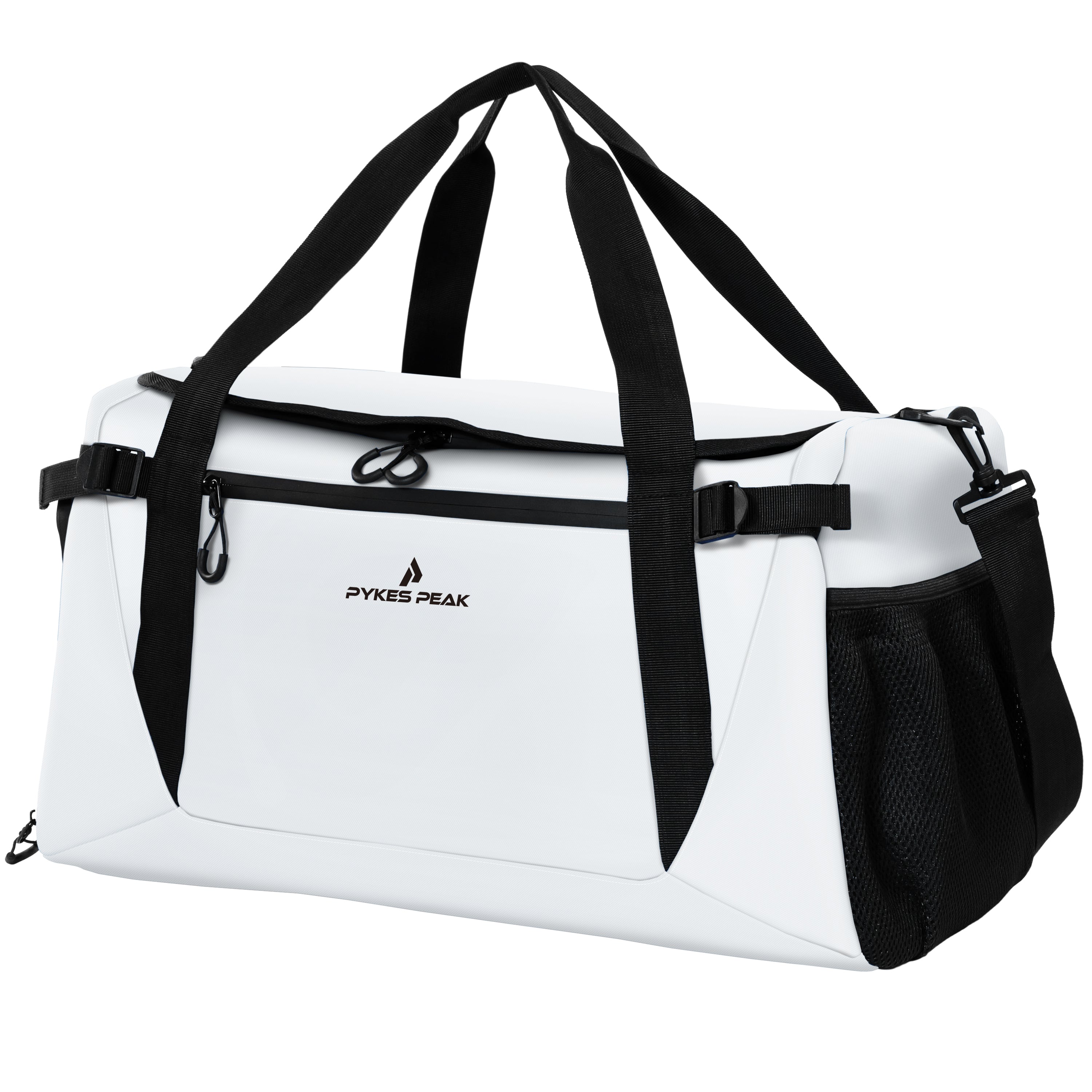 PYKES PEAK(パイクスピーク) ボストンバッグ ゴルフバッグ 大容量 30L 45L シューズインポケット 【大きさ選べる2サイズ 6カラー】 ダッフルバッグ スポーツバッグ 旅行バッグ ジムバッグ