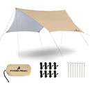 スクエアタープ 1-2人用 3~4人用 5~6人用 5色 SQUARE TARP - PYKES PEAK