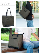 [PYKES PEAK] パイクスピーク トートバッグ 高撥水 11ポケット 多収納 パソコン収納 ビジネスバッグ 通勤 通学 メンズ - PYKES PEAK