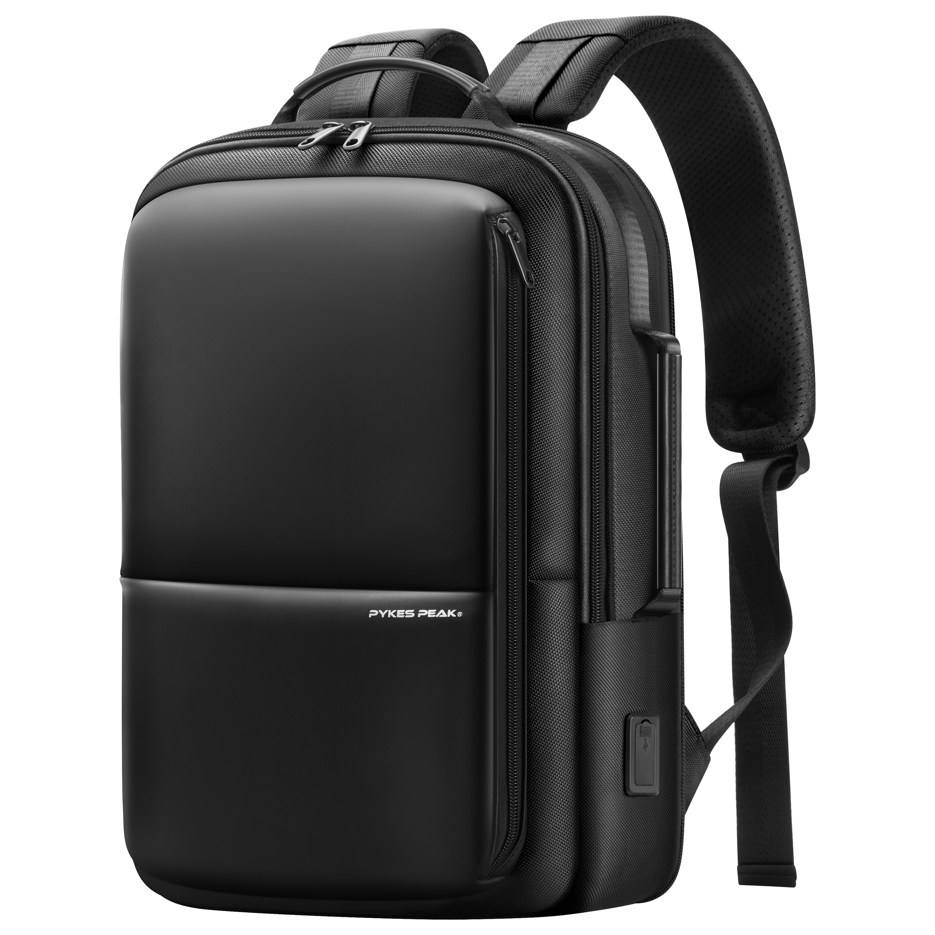 PYKES PEAK] 軽量 ビジネス リュック 拡張可能 負担の少ない 軽量
