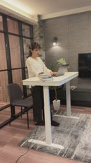 【10名様限定50%OFF】電動式 引き出し付き 次世代スタンディングデスク【S-200 LITE】4カラー