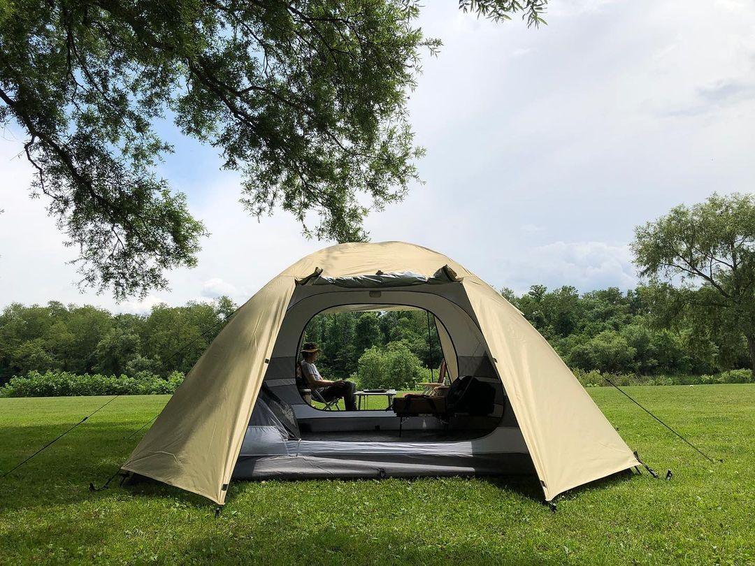 パーティー ドームテント 大型ドームテント 4〜6人用 家族 おしゃれ おすすめ 機能性 - PYKES PEAK