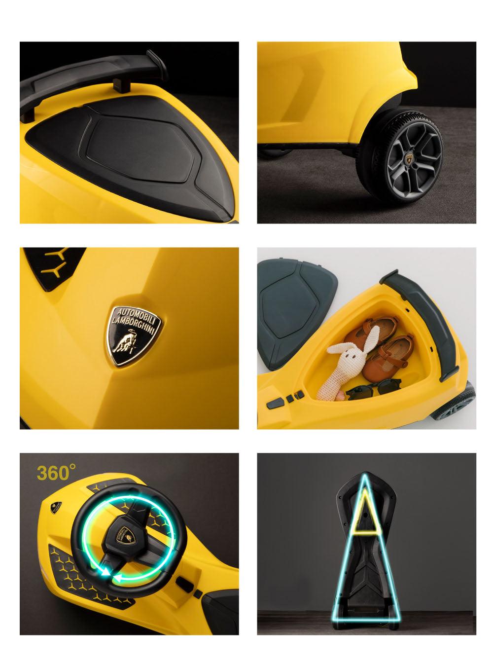 【ランボルギーニと異色のコラボ】キッズ スイングカー - PYKES PEAK