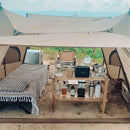 スクエアタープ 1-2人用 3~4人用 5~6人用 5色 SQUARE TARP - PYKES PEAK