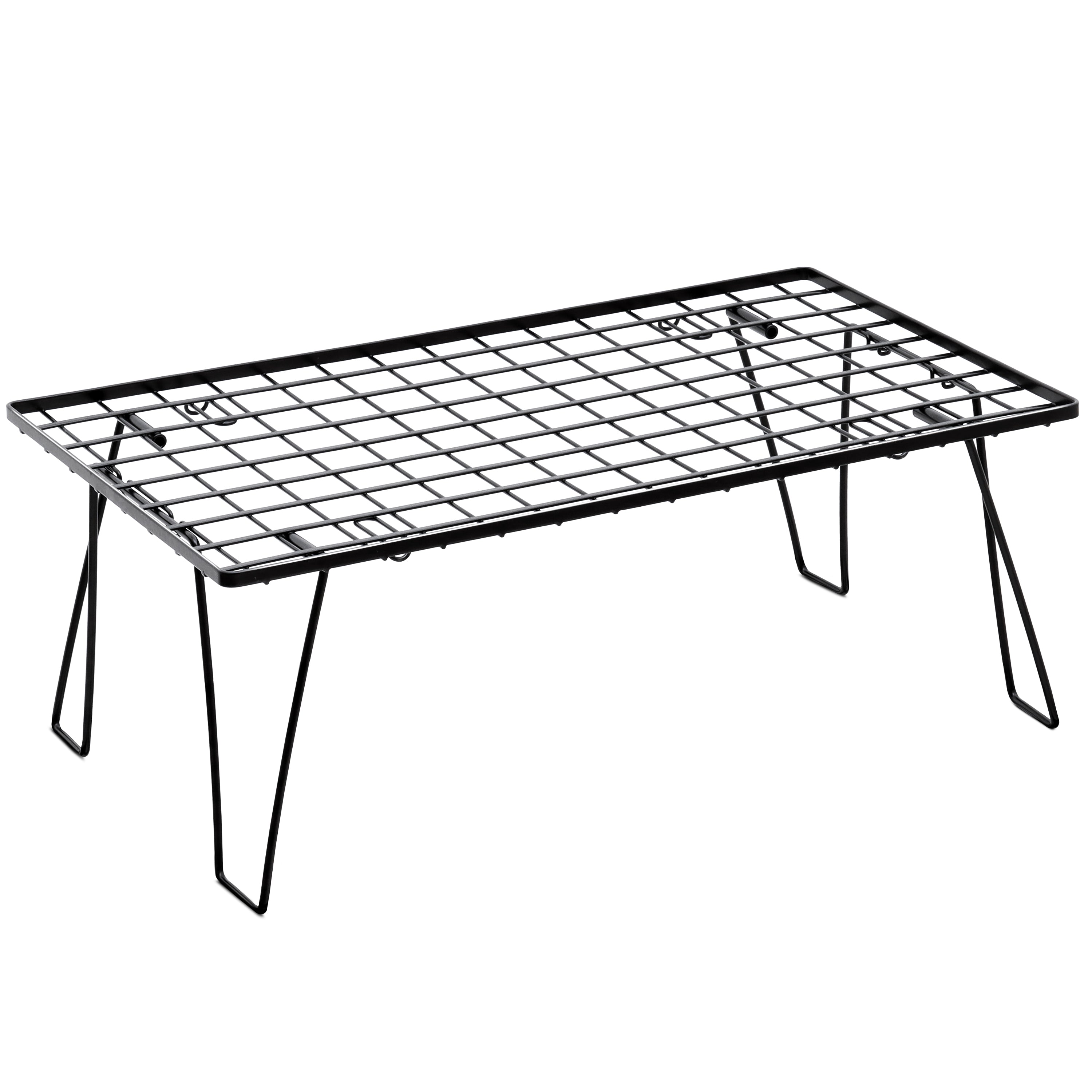 PYKES PEAK( パイクスピーク )キャンプラック 折りたたみ 2段 3段 4段 コンパクト 焚火テーブル 積み重ね フィールド ラック 収納 奥行35cm アウトドア キャンプ TOUGH STANDARD