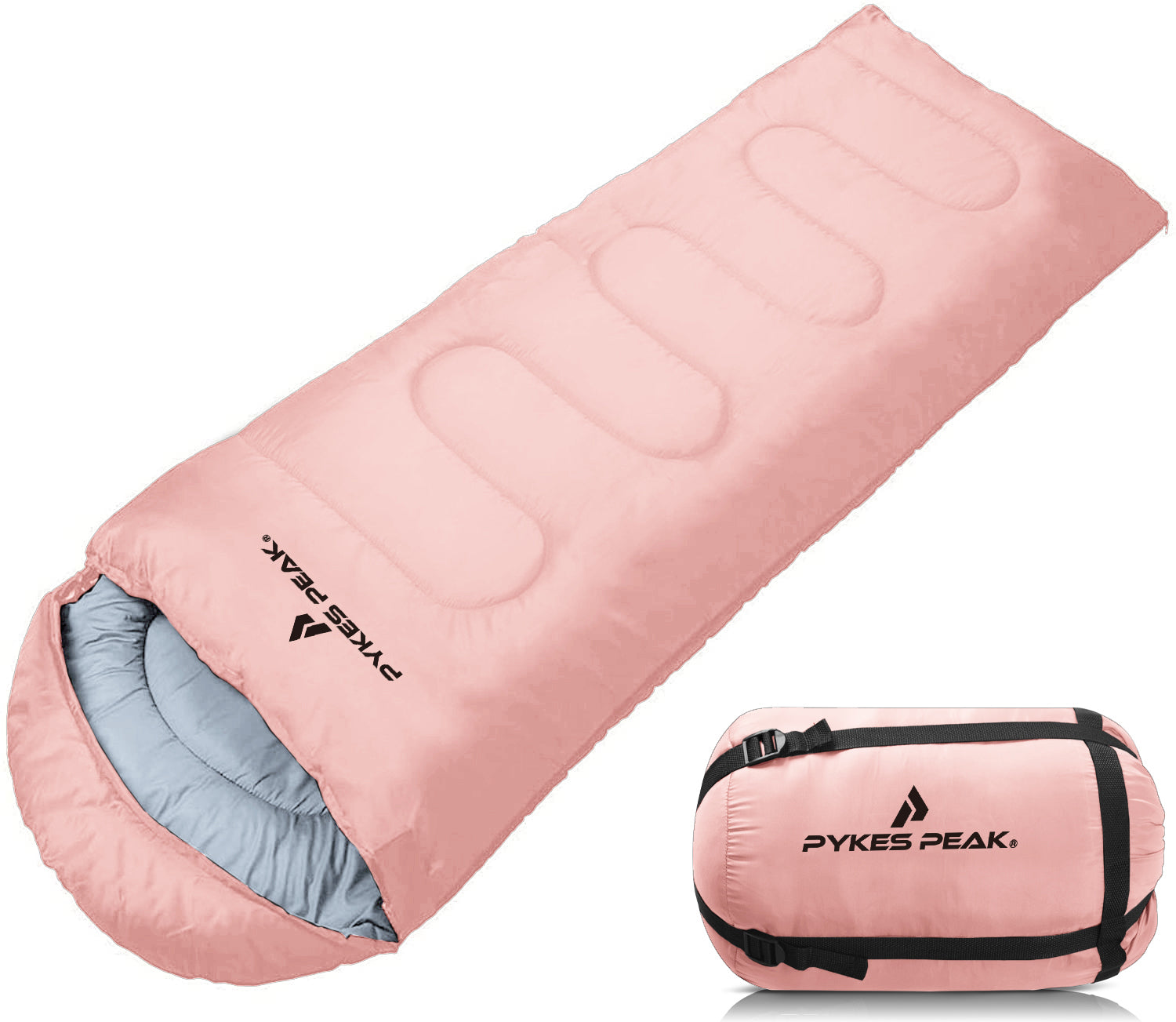 PYKES PEAK 寝袋 封筒型 5色 アウトドア シュラフ ベストセラー