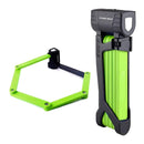 PYKES PEAK　 自転車用折り畳み式　ブレードタイプ　鍵 ロック　90センチ　5色 - PYKES PEAK