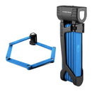 PYKES PEAK　 自転車用折り畳み式　ブレードタイプ　鍵 ロック　90センチ　5色 - PYKES PEAK