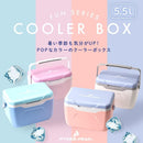 小型クーラーボックス 保冷剤付き 4色 (ノルディックブルー&パールホワイト&ピンクチェリーは10/31に発送いたします) - PYKES PEAK