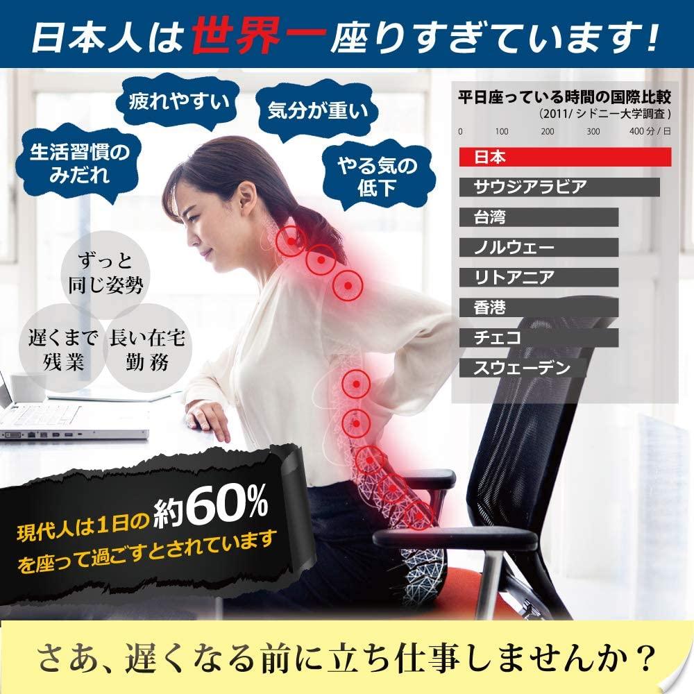 ガス圧スタンディングデスク 11月末入荷次第発送予定 - PYKES PEAK