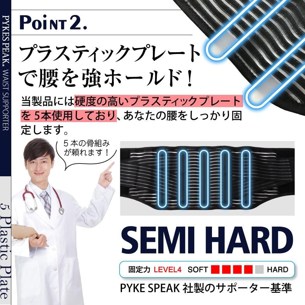 PYKES PEAK 腰サポーター スポーツ ベルト 作業 - PYKES PEAK