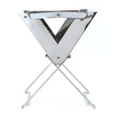 【アウトレット】PYKES PEAK 折りたたみ式焚火台 バーベキューコンロ ファイヤーピットグリル - PYKES PEAK