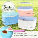 PYKES PEAK (パイクスピーク）クーラーボックス 20L (保冷剤付き) BBQ ピクニック レジャー用 【FUN SERIES】NORDICBLUE ※予約販売商品です - PYKES PEAK