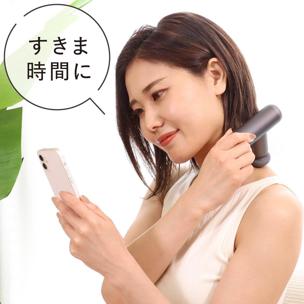 PYKES PEAK 筋膜ガン ミニハンディケア HC-01 (充電式/5段階振動/軽量コンパクト - PYKES PEAK