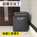 PYKES PEAK 宅配折りたたみ式「TAKUHAI BOX」ボックス ワイヤーロック付き/ワイヤーロックなし【DESIGNED IN JAPAN】 - PYKES PEAK