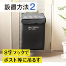 PYKES PEAK 宅配折りたたみ式「TAKUHAI BOX」ボックス ワイヤーロック付き/ワイヤーロックなし【DESIGNED IN JAPAN】 - PYKES PEAK