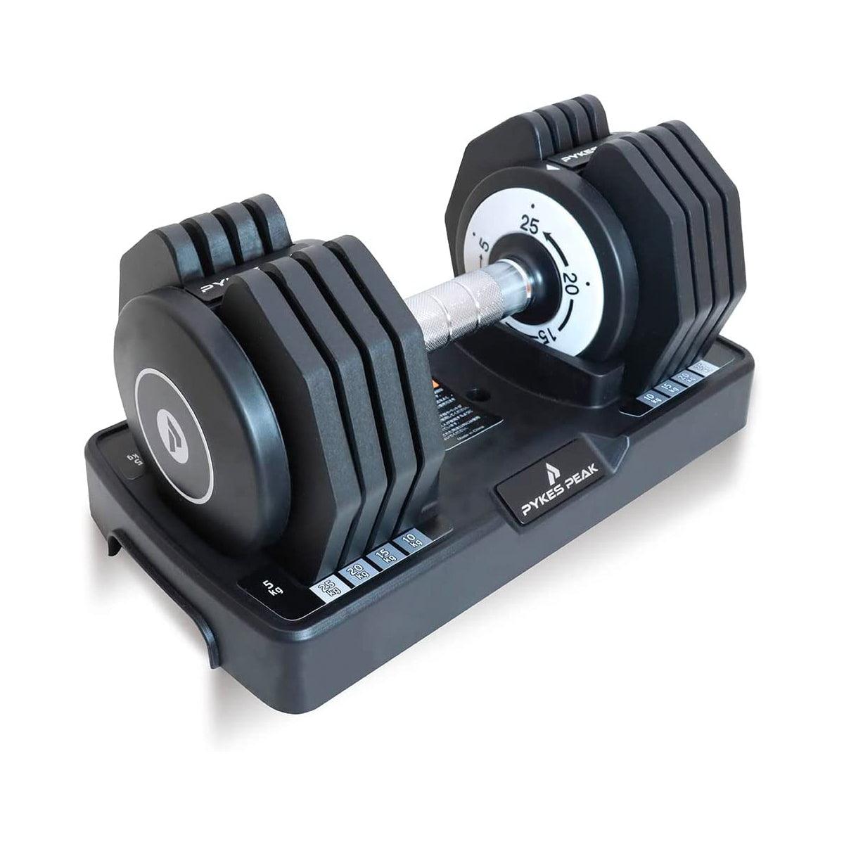 【片手でクルッと重量変更!】可変式ダンベル 12月21日(木)まで!先着10名さま限定35%OFFセール - PYKES PEAK