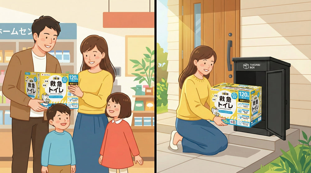 防災グッズどこで買う？店舗とネットの「賢い使い分け」術