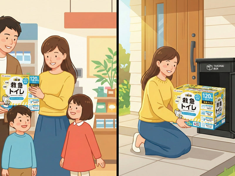 防災グッズどこで買う？店舗とネットの「賢い使い分け」術