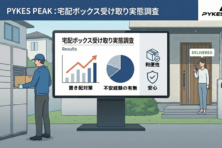 【宅配受け取り実態調査】置き配利用9割超、盗難不安は8割超。利便性と防犯意識のギャップ明らかに