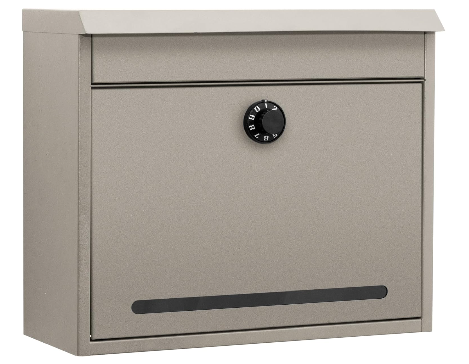 PYKES PEAK ポスト 壁掛け 郵便ポスト 郵便受け ダイヤル式 A4サイズ レターパック対応 おしゃれ 大型 縦型