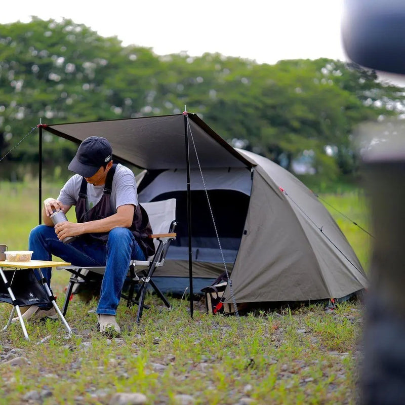 ソロドームテント 1人用 (5色 スチールポール付/ポールなし) SOLO DOME 11月上旬入荷次第発送 - PYKES PEAK