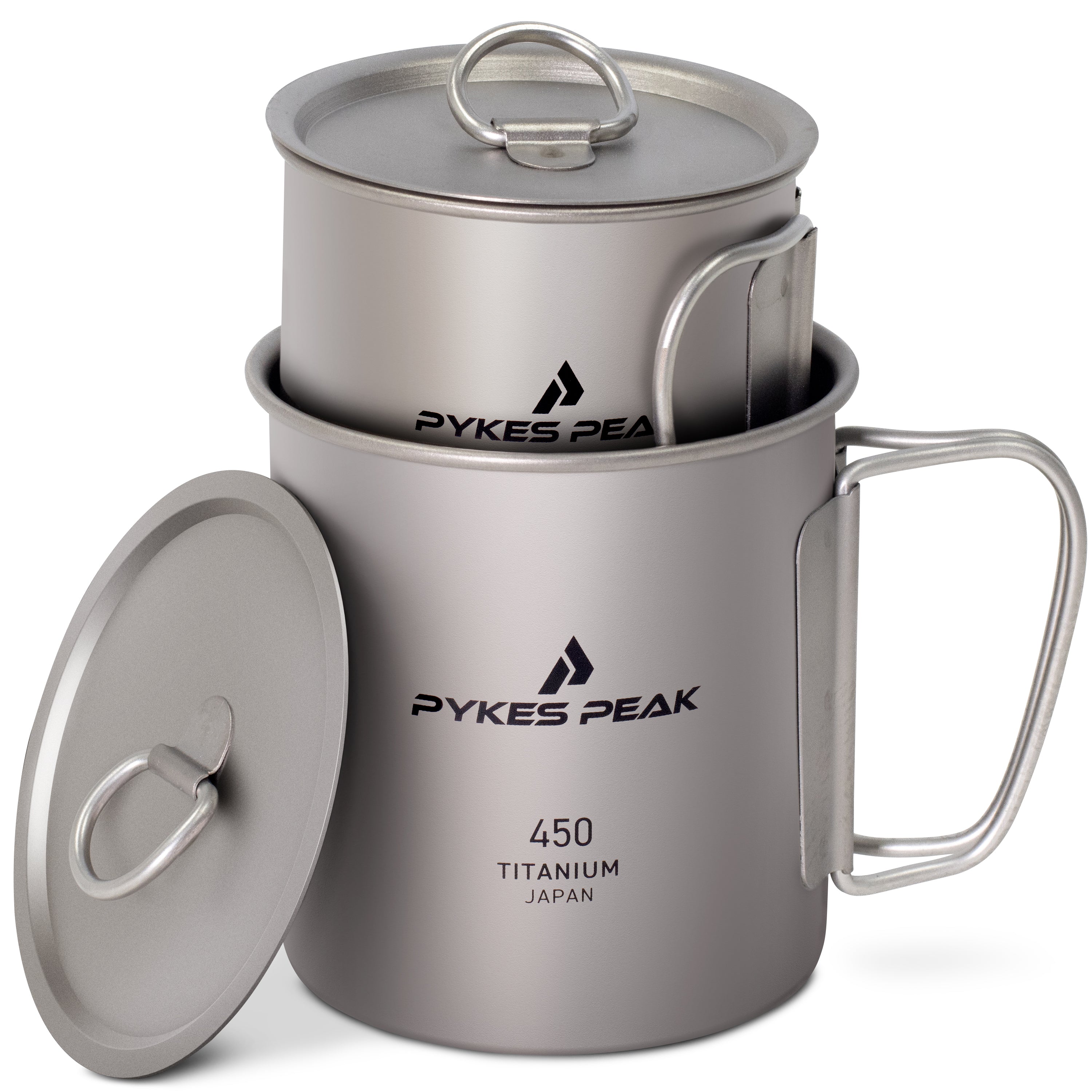 PYKES PEAK(パイクスピーク) チタンマグ 日本製 MADE IN JAPAN 燕三条産 直火で使える チタン マグカップ キャンプ アウトドア 直火にも使える燕三条産チタンマグ極