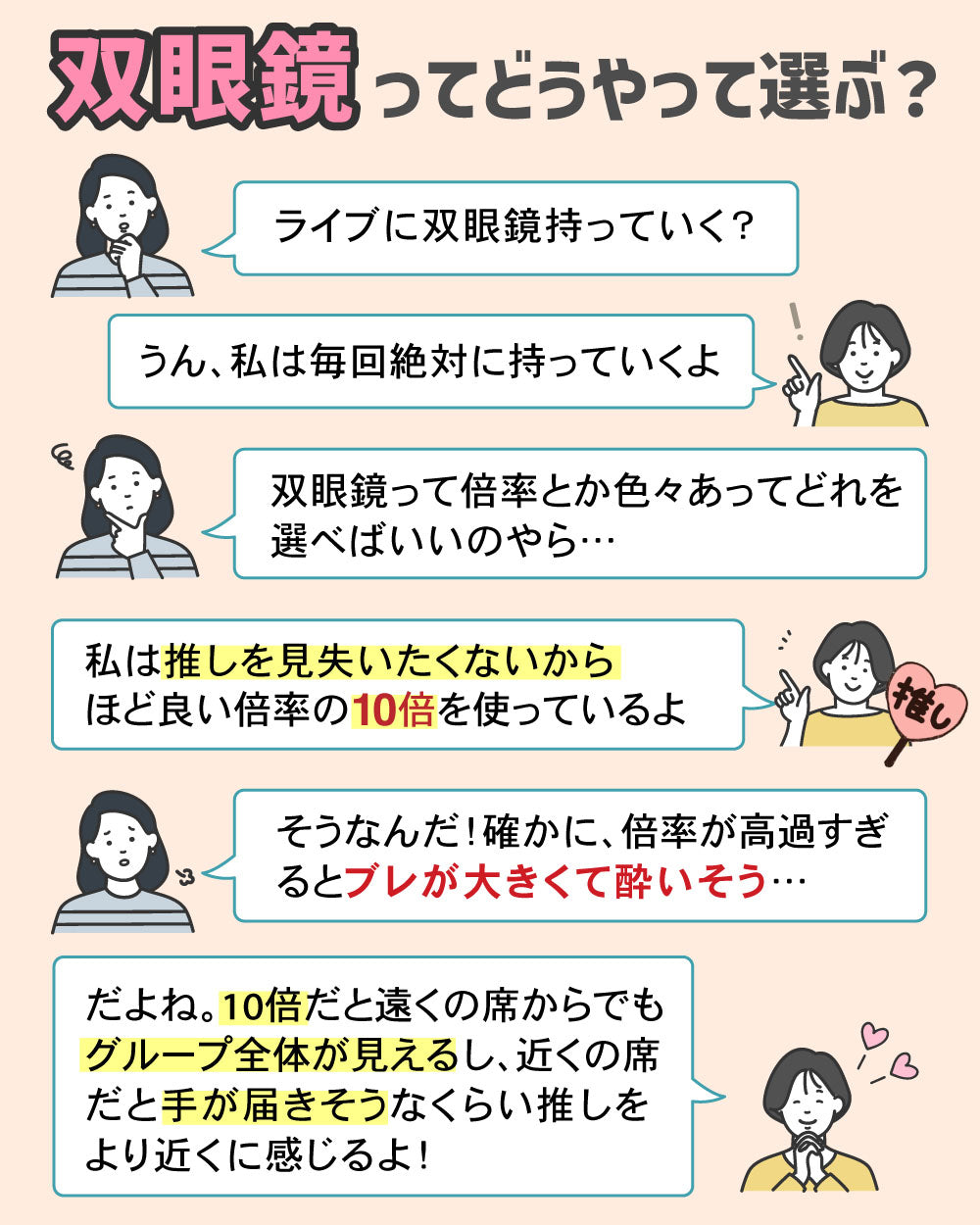 PYKES PEAK (パイクスピーク) 双眼鏡 ライブ用 10倍 軽量 175g コンパクト 高倍率 コンサート スポーツ観戦 アウトドア